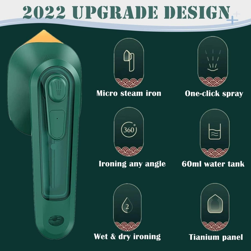✈️ Portable Iron Travel Steamer – The Wrinkle Fix You’ve Definitely Scrolled Past