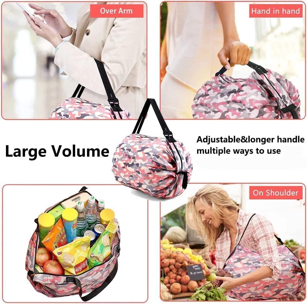 👜 FlexiTote – Foldable Waterproof Shopping Bag