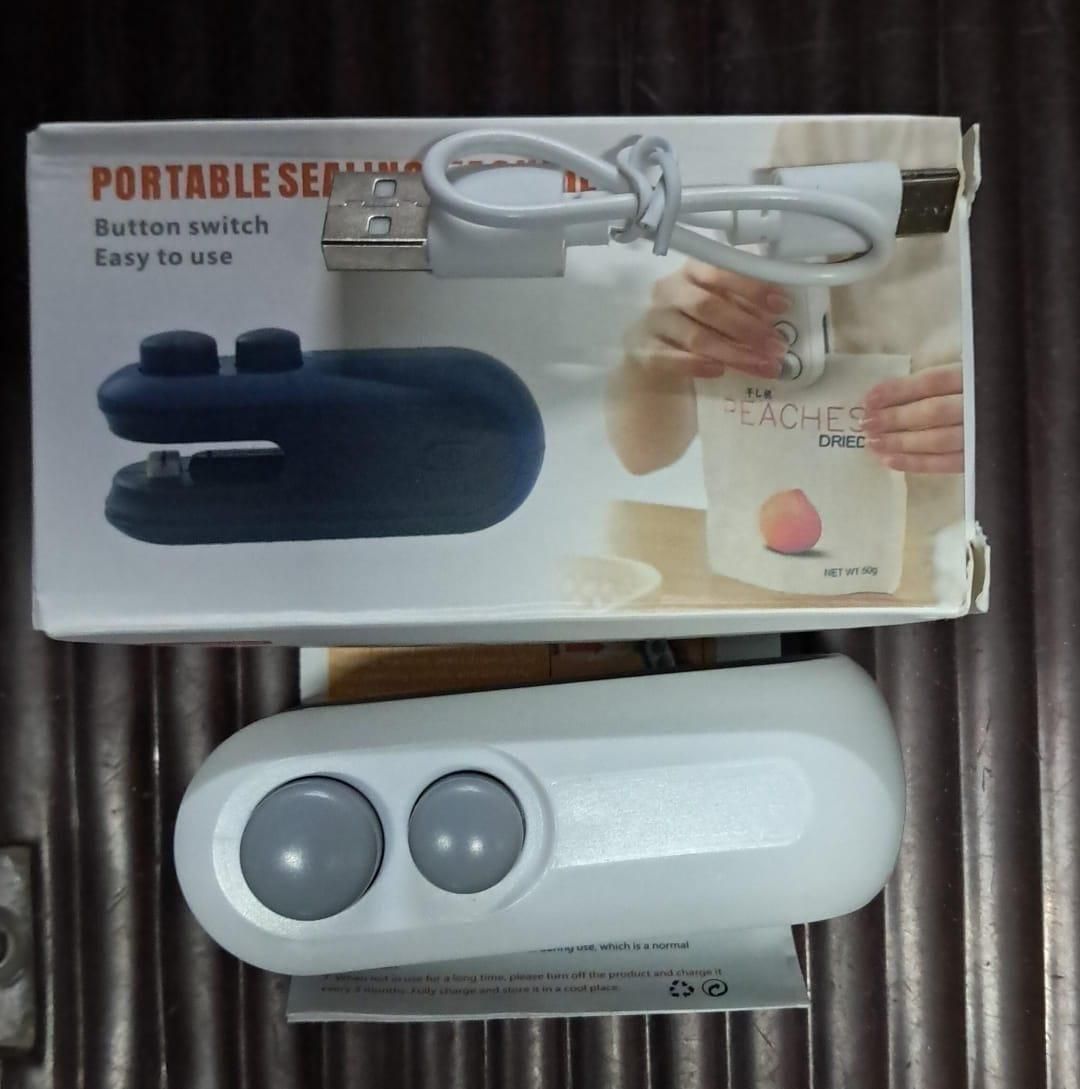 🧷 Mini Sealing Machine – The Snack Saver You’ve Definitely Scrolled Past