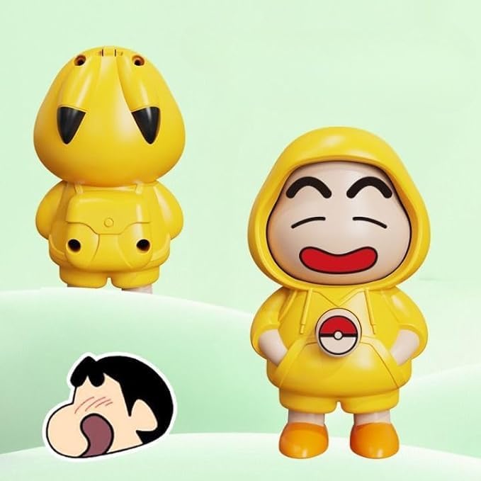 🌈 Shinchan Face-Changing Keychain – Mood Swings, Mini-Sized