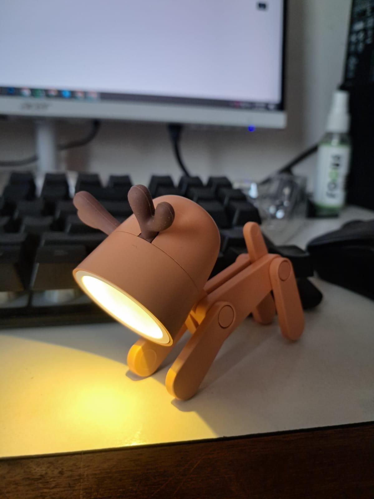 🦌 Mini LED Desk Lamp – The Glow-Up You’ve Definitely Scrolled Past