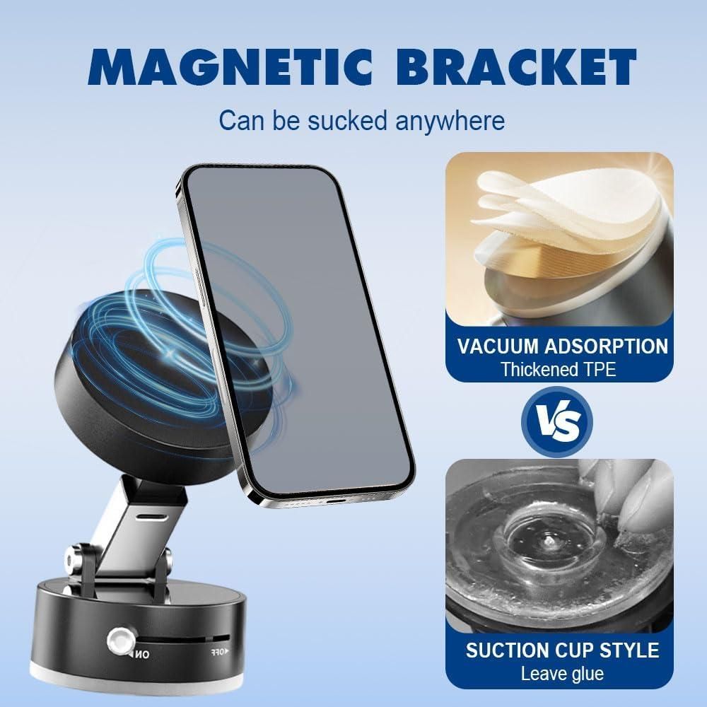 📱MagMount 360 – Vacuum Magnetic Phone Holder
