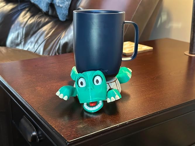 🐢 Funny Turtle Coaster – The Table Buddy You’ve Definitely Scrolled Past